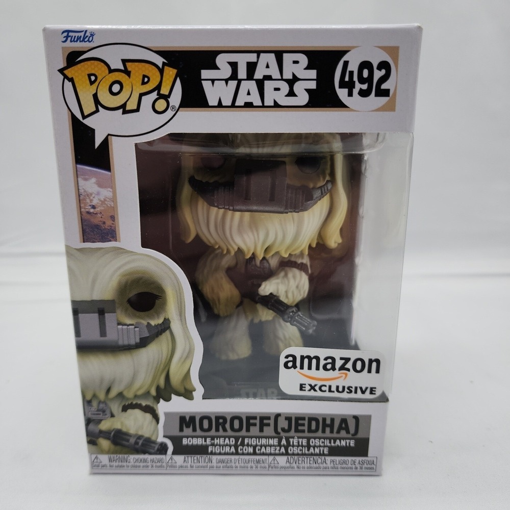 Funko Pop Star Wars Moroff Jedha 492 Amazon Exclusive Bobble Head Figure‎